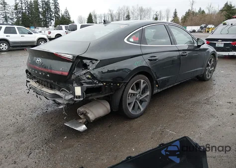 2022 Hyundai Sonata Sel Plus из США, поврежденный, VIN KMHL44J20NA215819